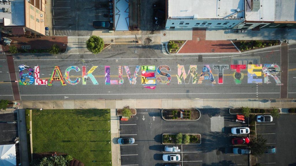 Downtown Spartanburg mural